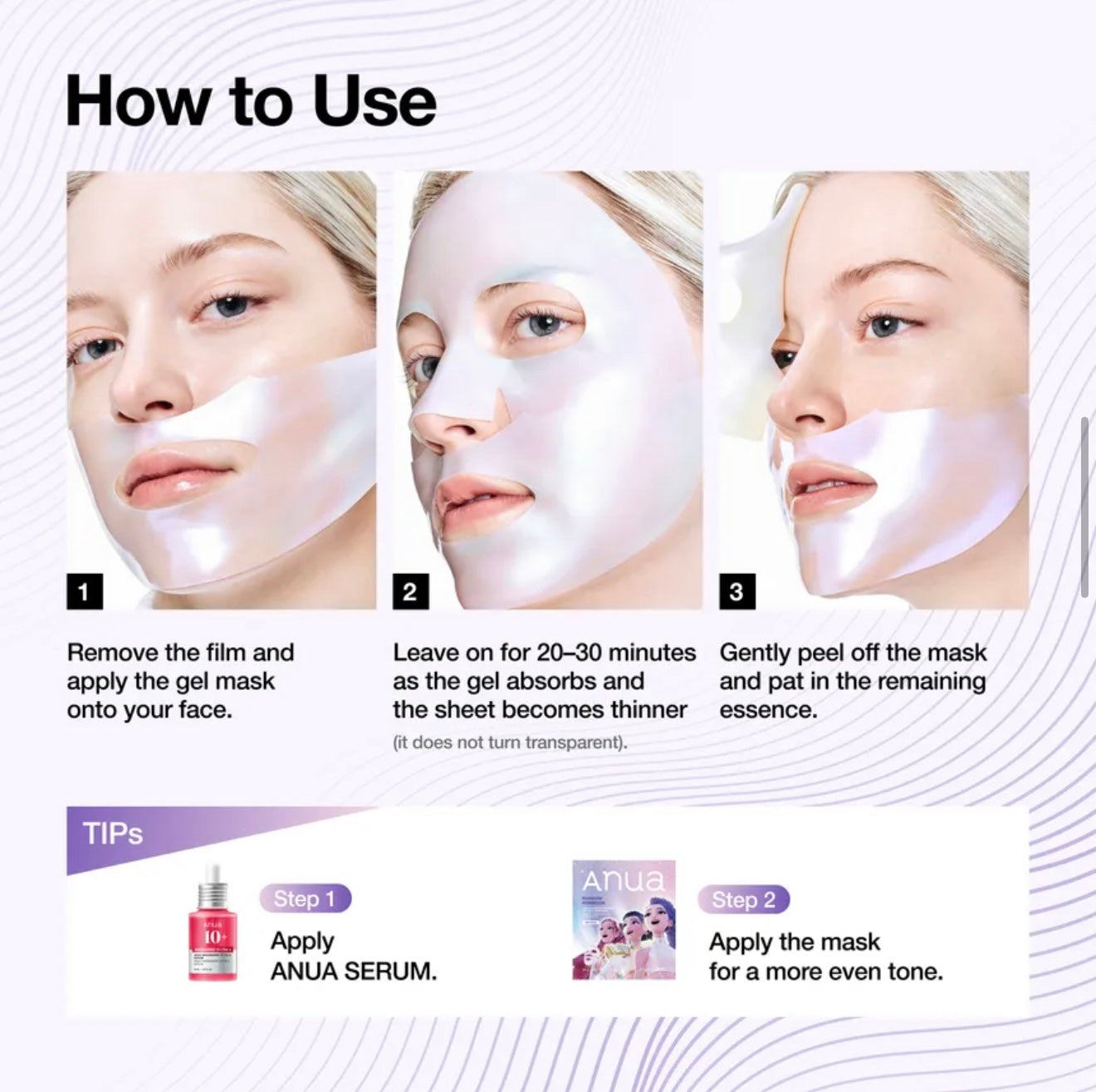 Anua Kpop Demon Hunters Vita Brightening Collagen Mask