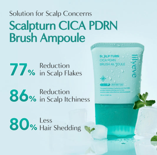 Lilyeve Scalp:Turn Cica PDRN Brush Ampoule Mini