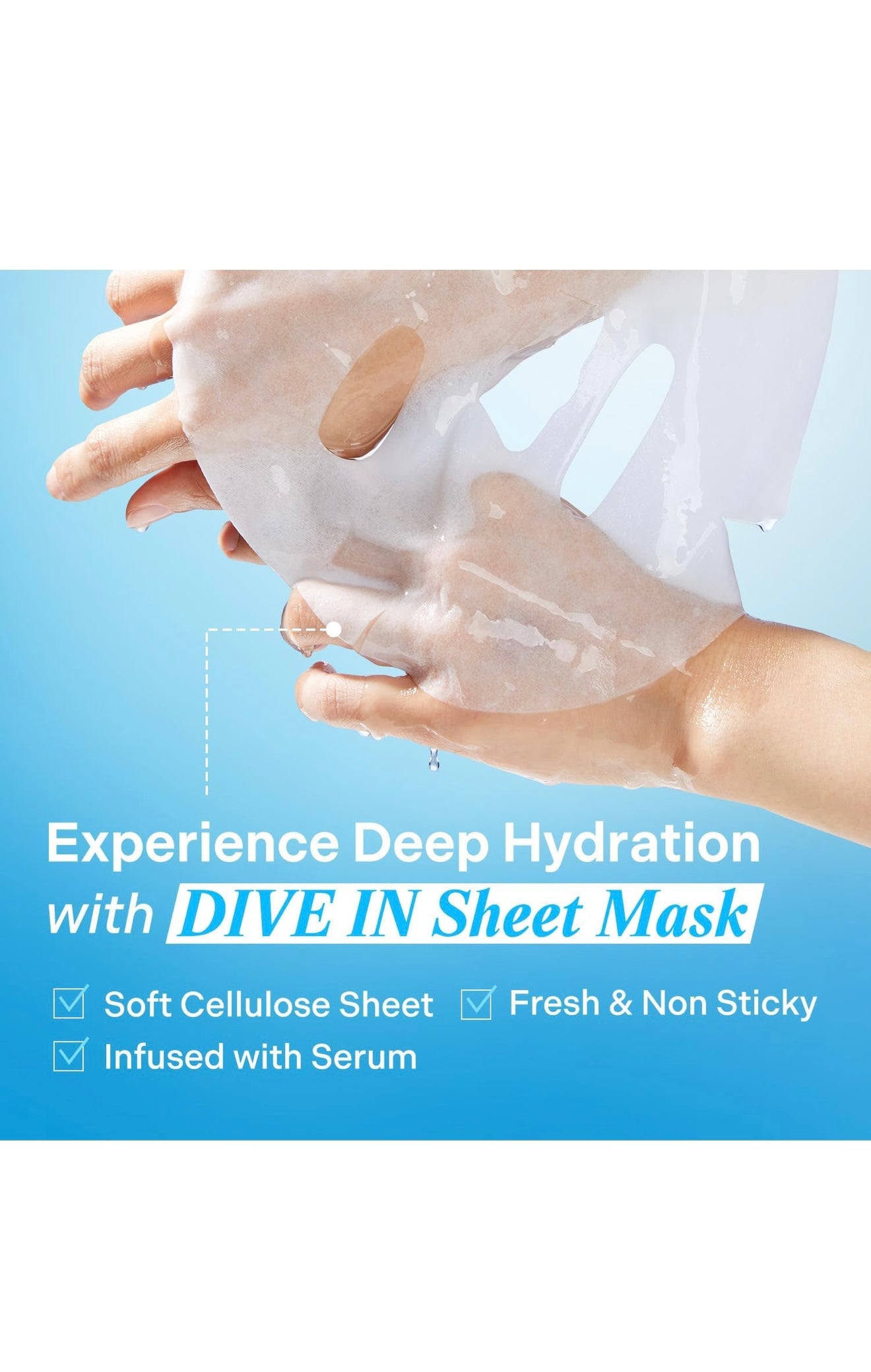 Torriden DIVE IN Hyaluronic Acid Facial Mask