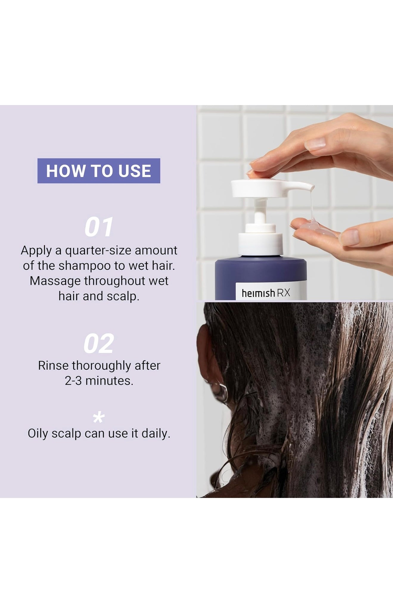 heimish RX Amino Biotin Revitalizing Shampoo