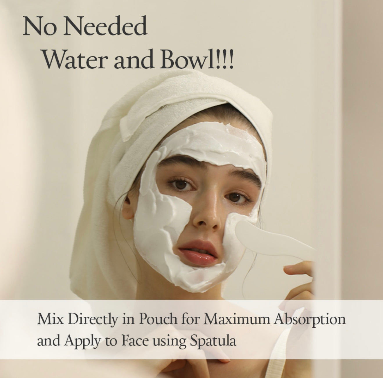 Fully Rice Dough Modeling Mask (4ea)