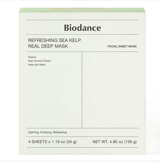 Biodance Refreshing Sea Kelp Real Deep Mask Front