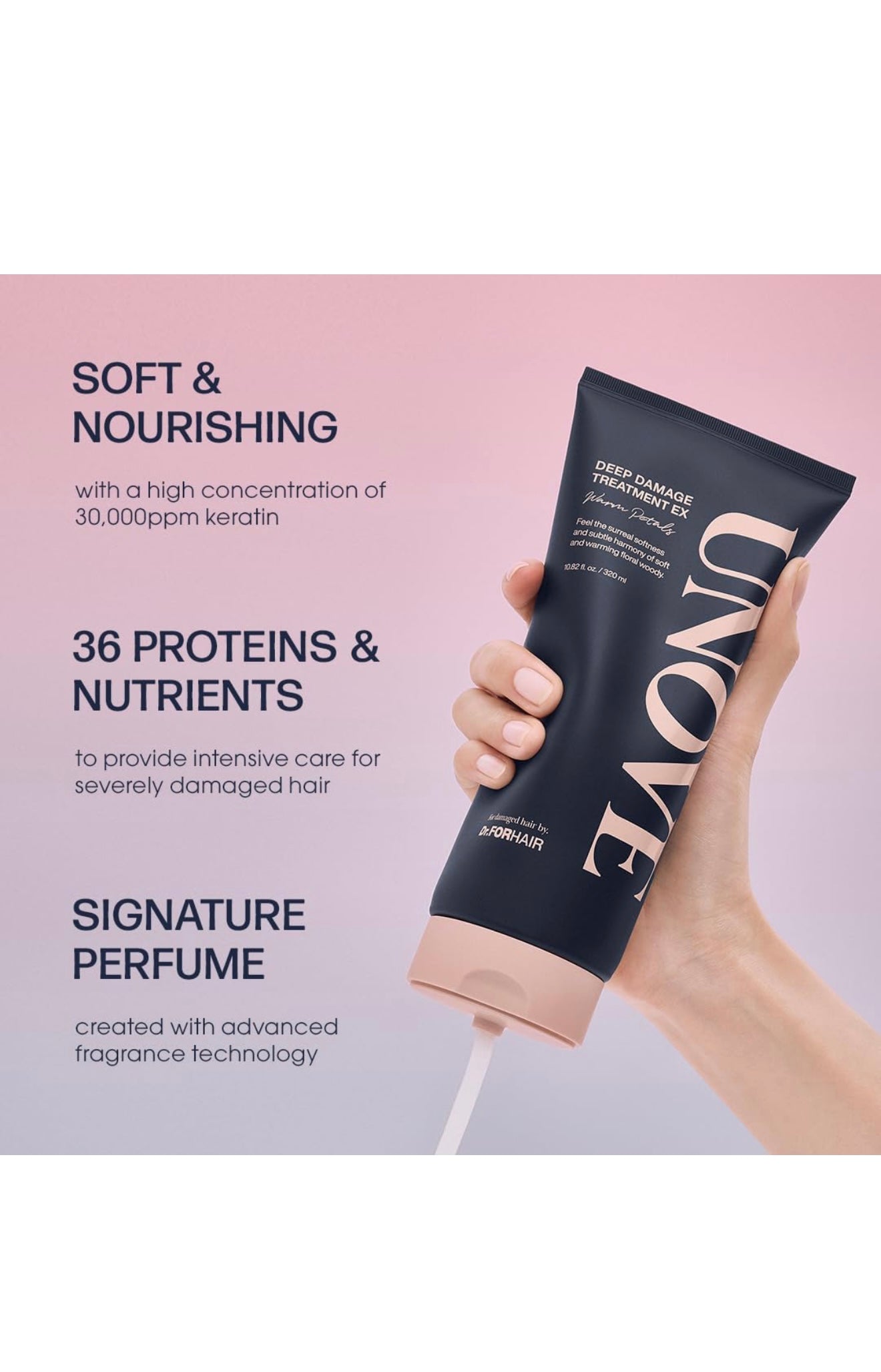 UNOVE Deep Damage Treatment (Tender Bloom) - 2 pack