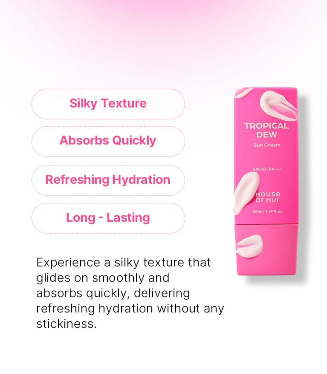 House of HUR Tropical Dew Sun Cream