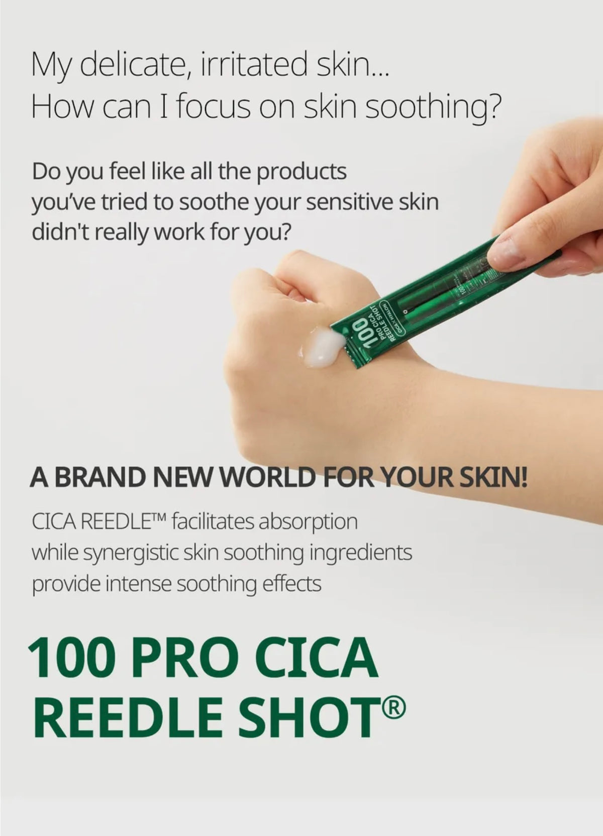 VT Pro Cica Reedle Shot 100 Stick 2ml (10ea)