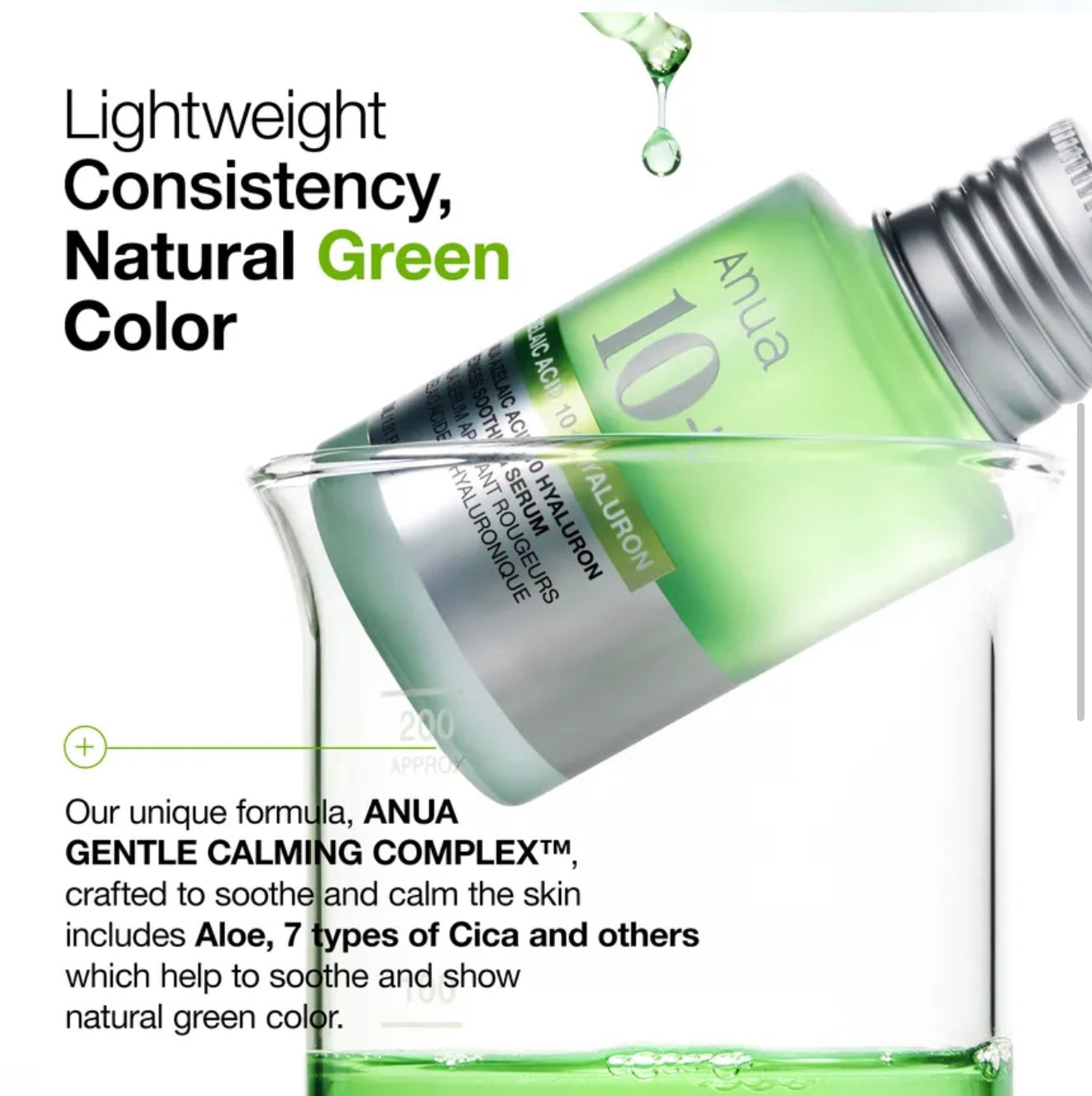 Anua Azelaic Acid 10 Hyaluron Redness Soothing Serum