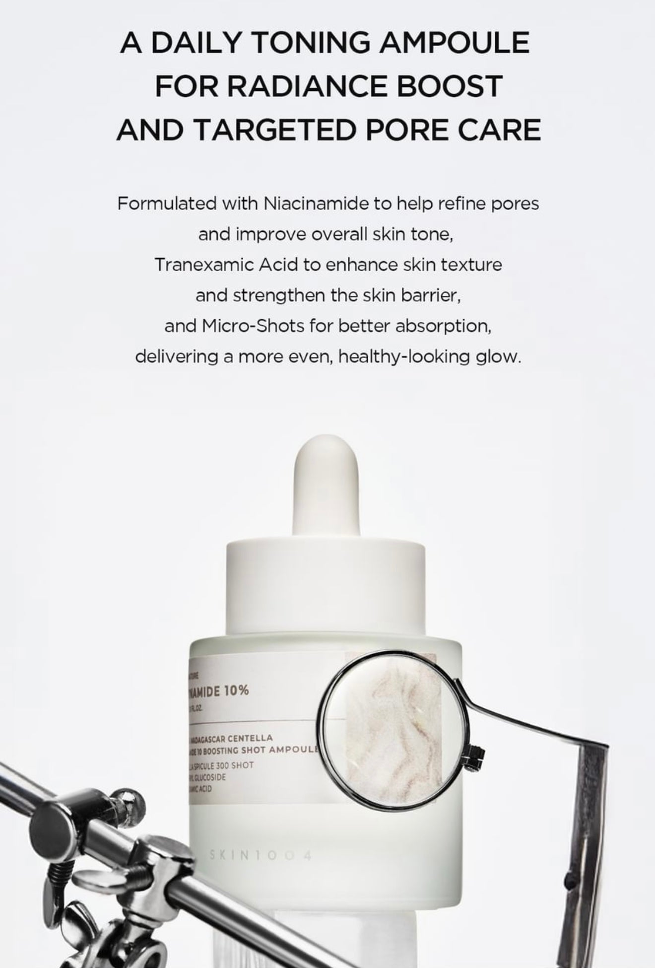 SKIN1004 Niacinamide 10 Boosting Shot Ampoule