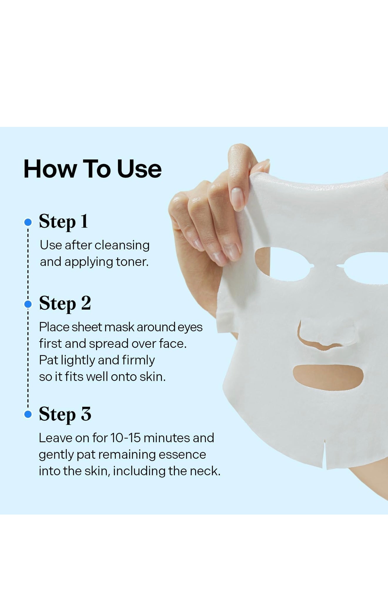Torriden DIVE IN Hyaluronic Acid Facial Mask