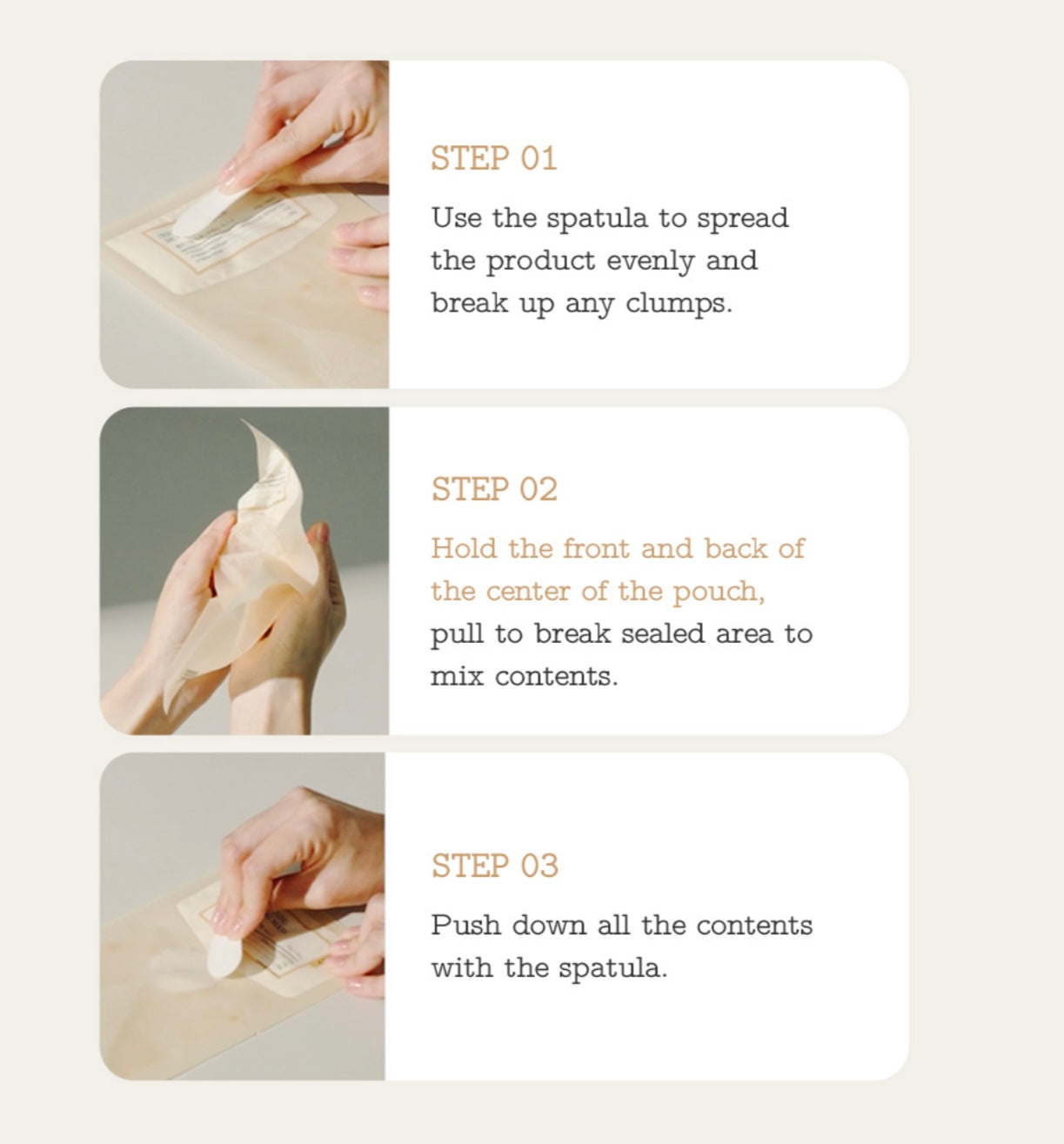 Fully Rice Dough Modeling Mask (4ea)
