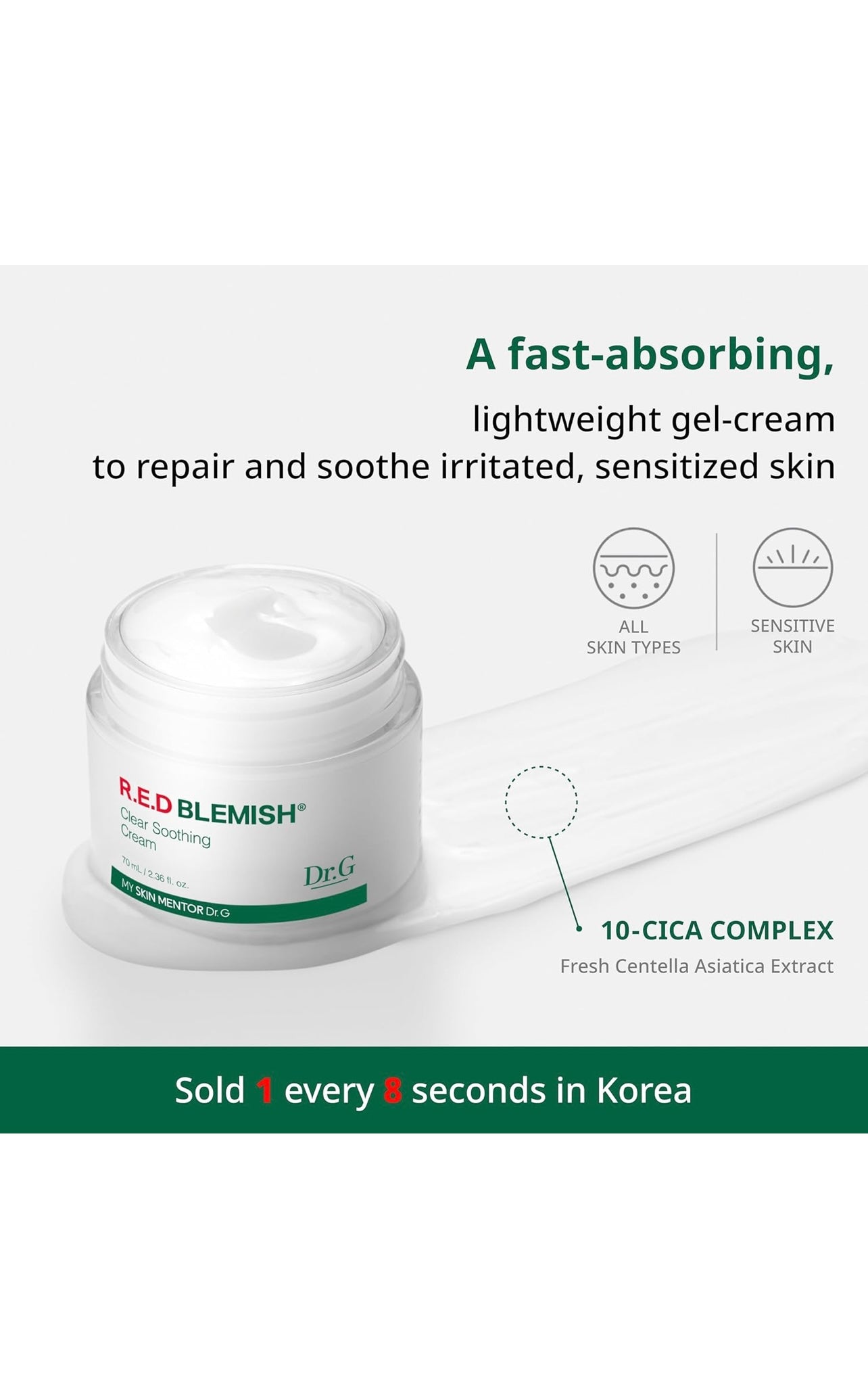 **BOGO**Dr.G Red Blemish Clear Soothing Cream