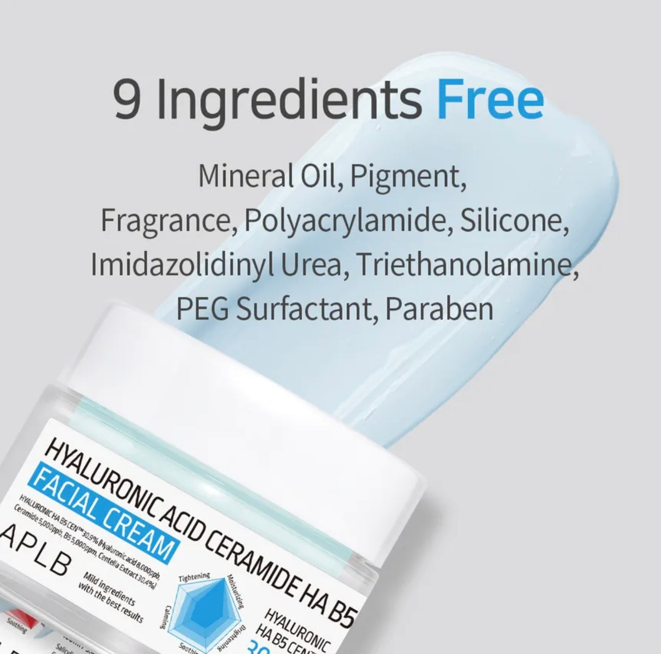 APLB Hyaluronic Acid Ceramide HA B5 Facial Cream