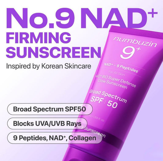 numbuzin No.9 NAD Peptides Dewy Sun Essence