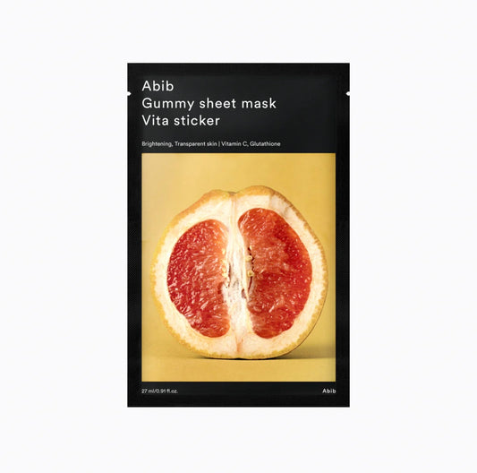 ABIB Gummy sheet maskVita sticker (10 sheets) front