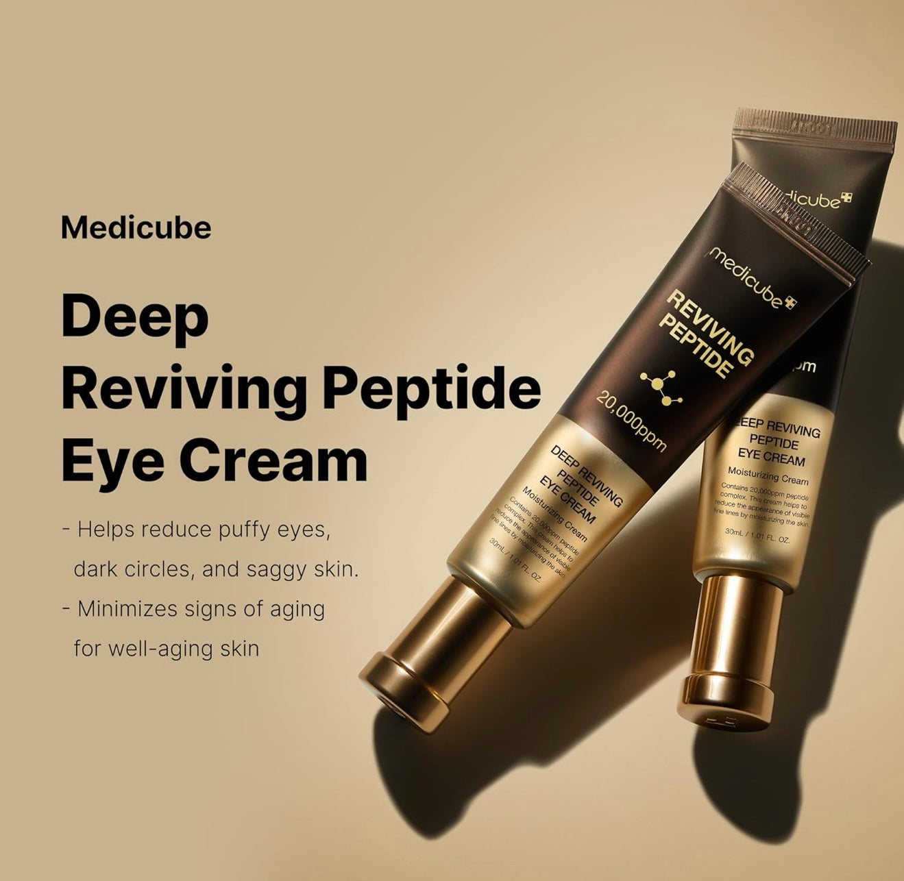 medicube Deep Reviving Peptide Eye Cream