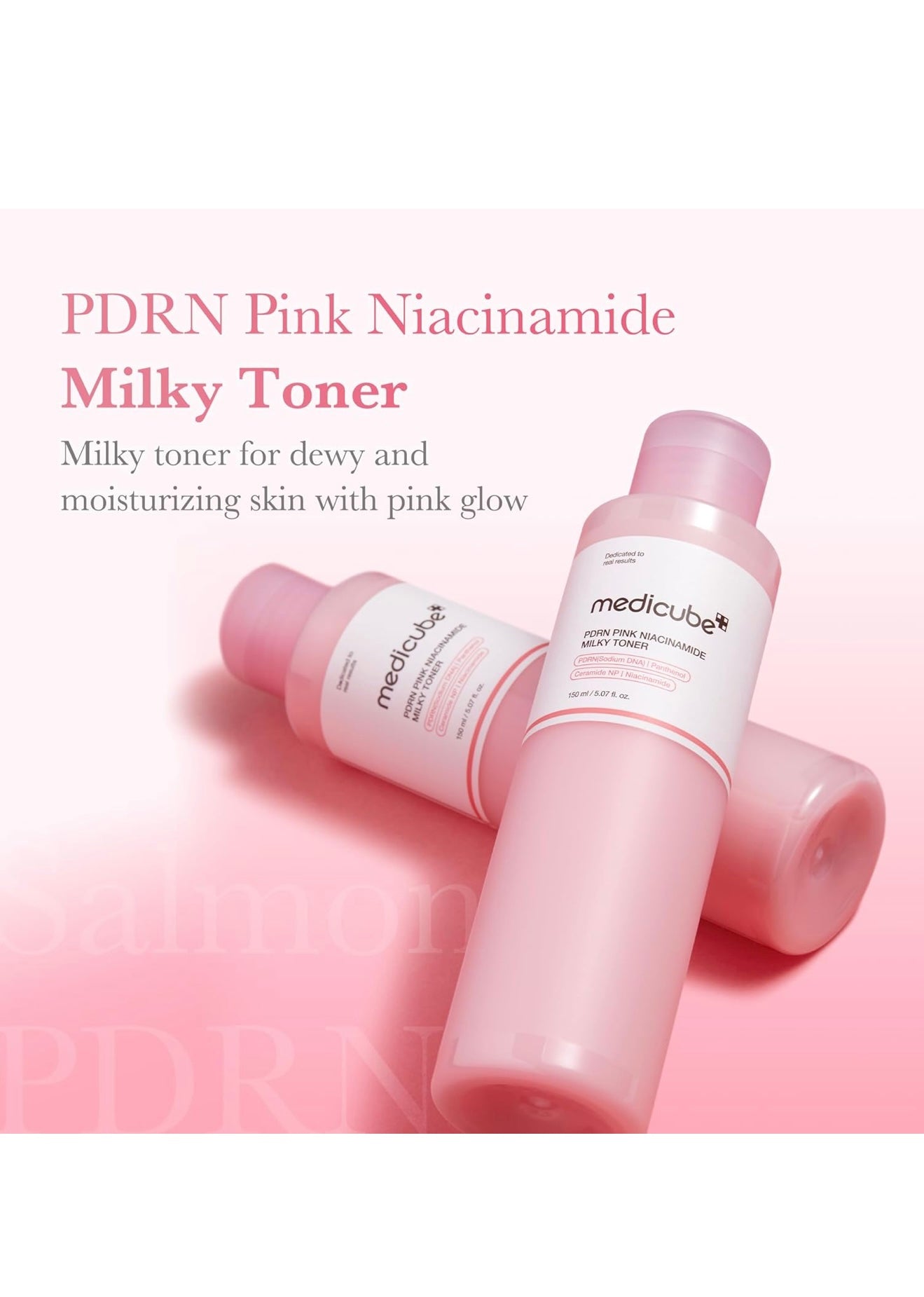 medicube PDRN Pink Niacinamide Milky Toner