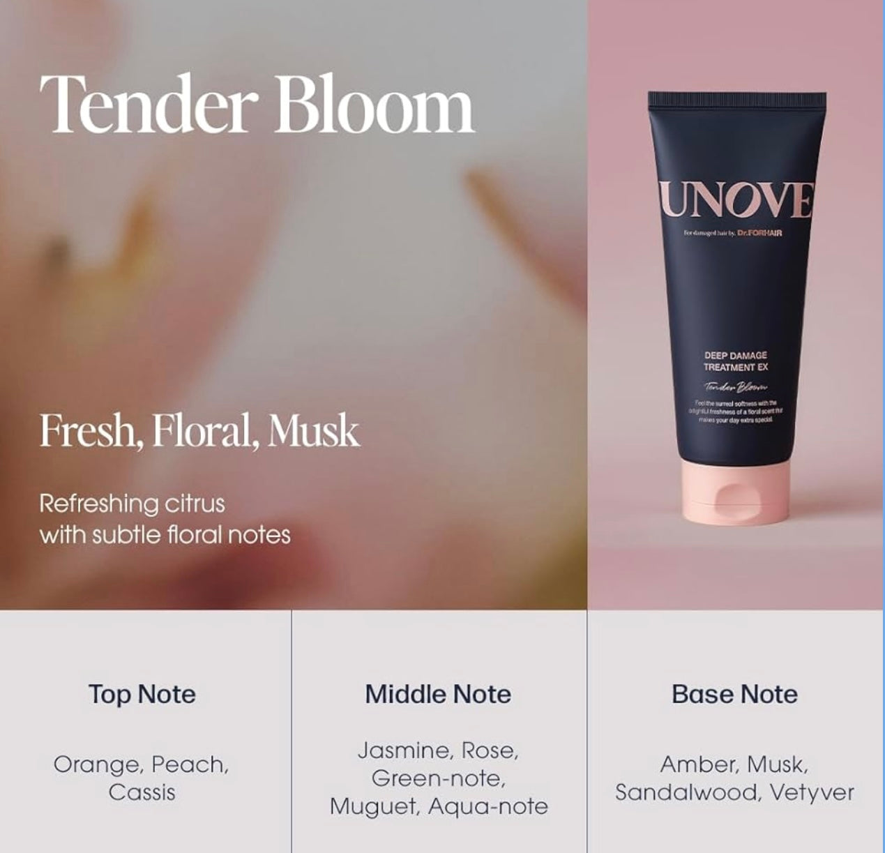 UNOVE Deep Damage Treatment (Tender Bloom)