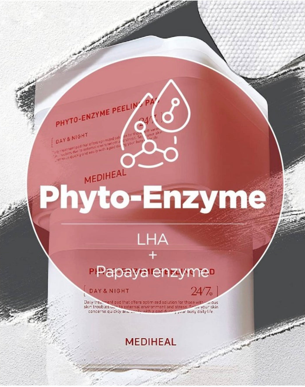 MEDIHEAL Phyto-Enzyme Peeling Toner Pads