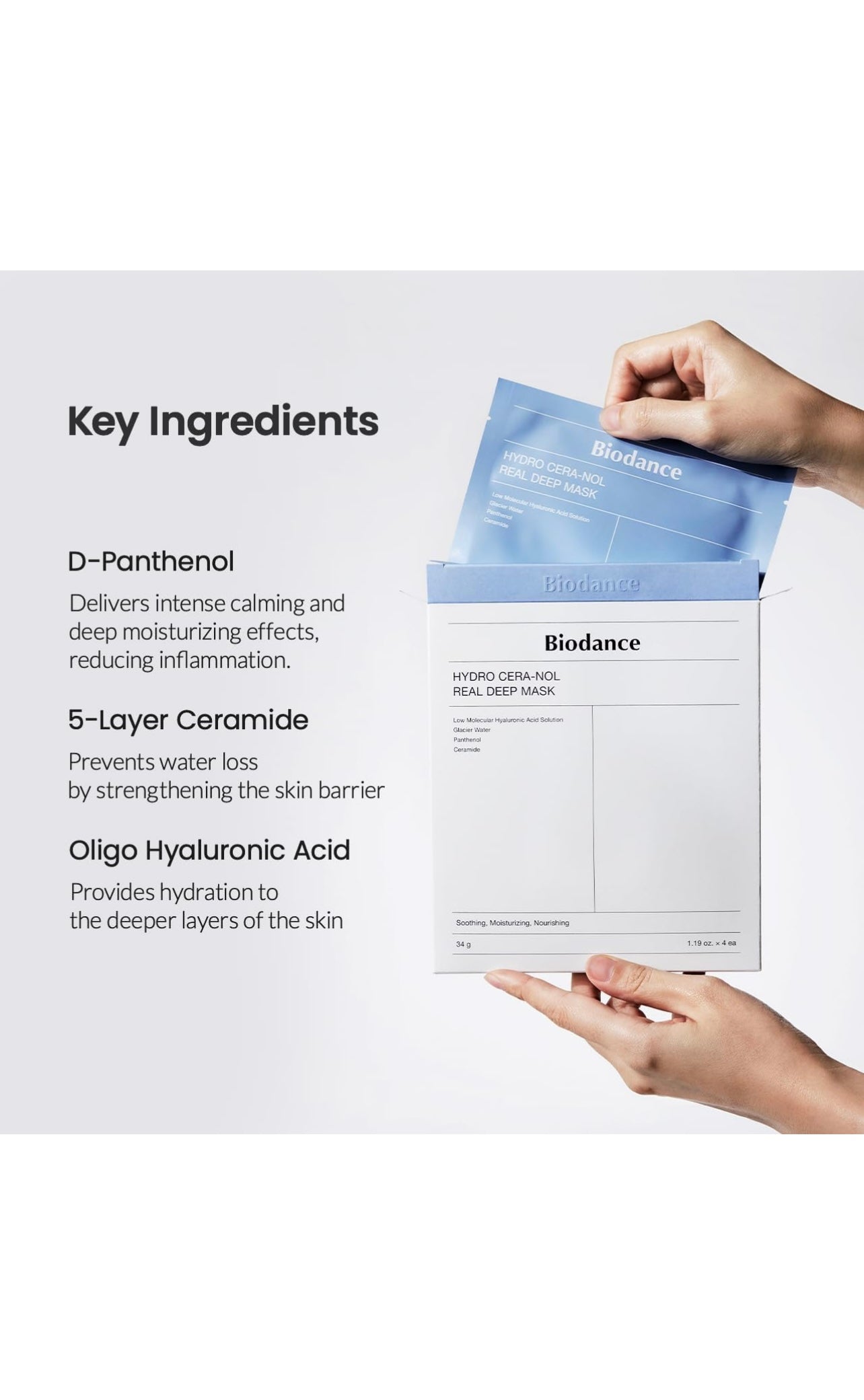 BIODANCE Hydro Cera-Nol Real Deep Mask