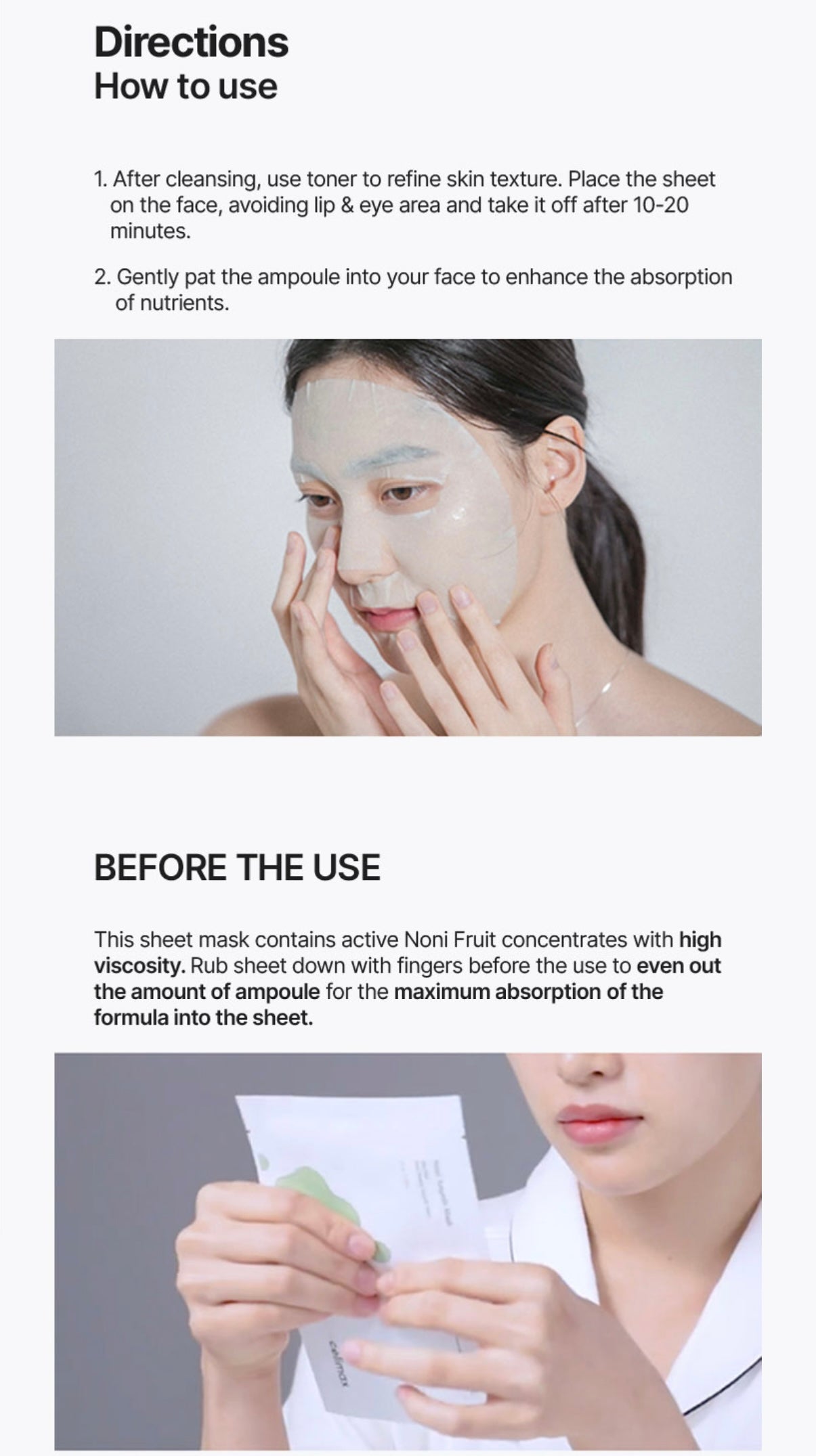 Celimax Noni Energy Ampoule Mask