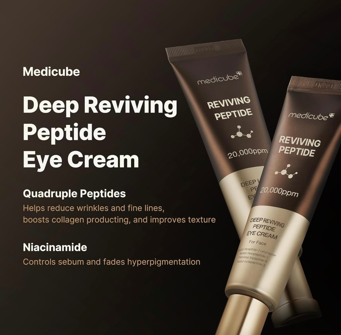 medicube Deep Reviving Peptide Eye Cream