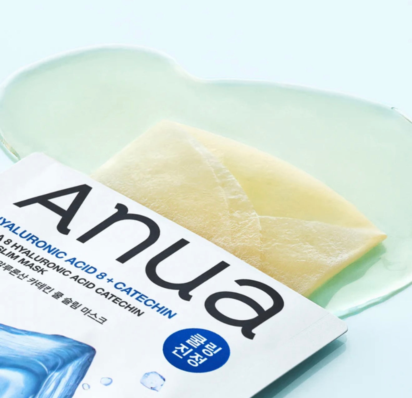 Anua 8 Hyaluronic Acid Catechin Cool Slim Mask Sheet