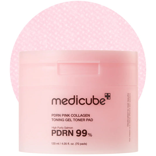 Medicube PDRN Pink Collagen Gel Toner Pad