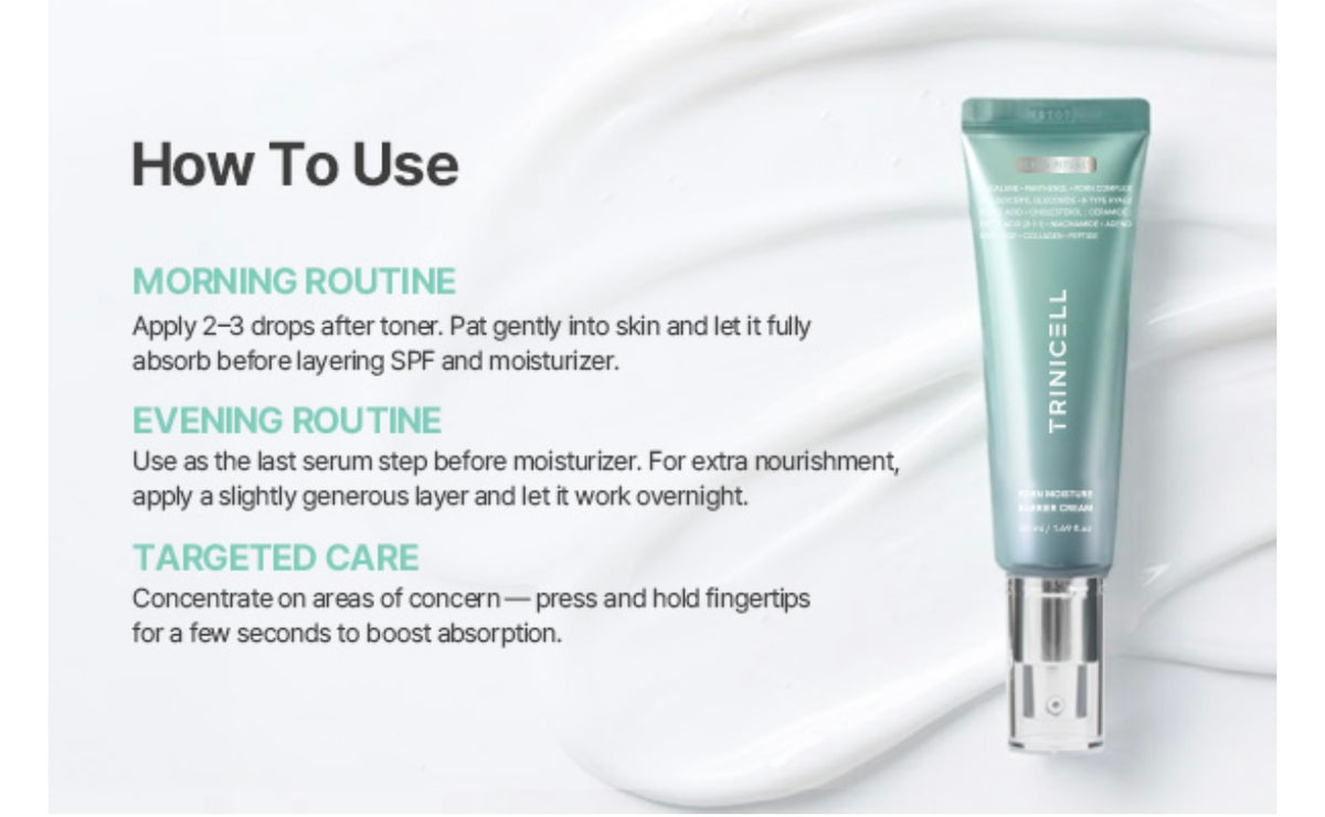Trinicell Derma Ritual PDRN Moisture Barrier Cream