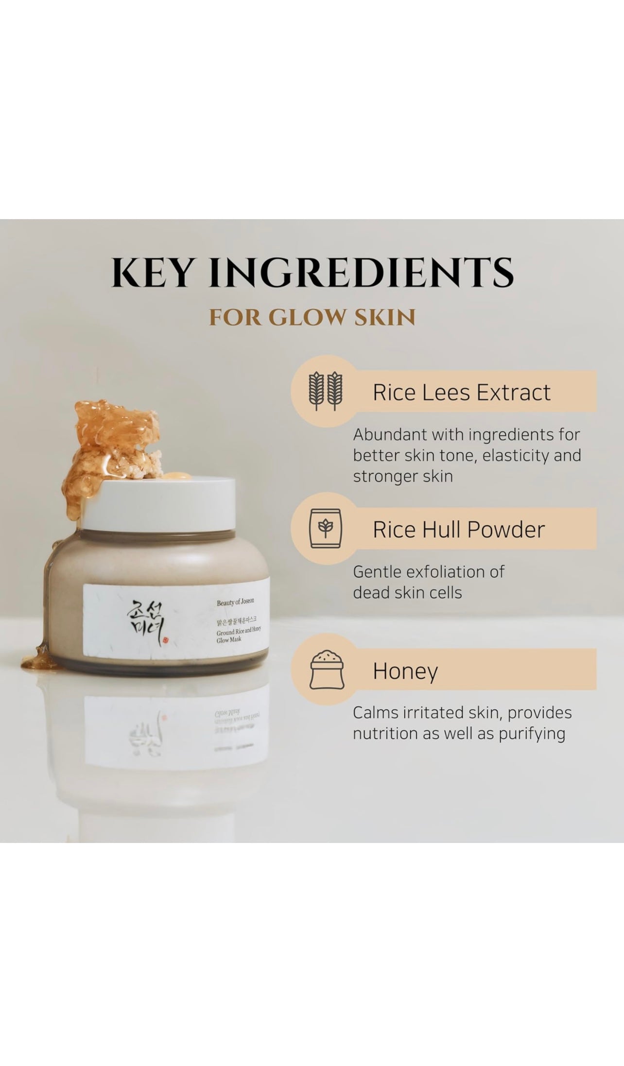 Beauty of Joseon Ground Rice and Honey Glow Mask