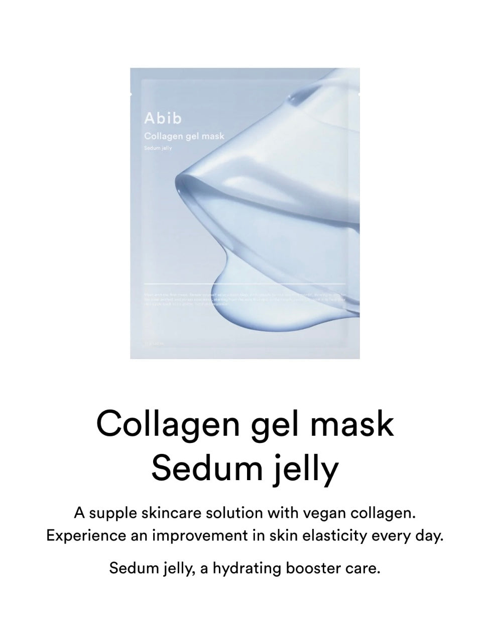 Abib Collagen Gel Mask (Sedum Jelly) 10 sheets