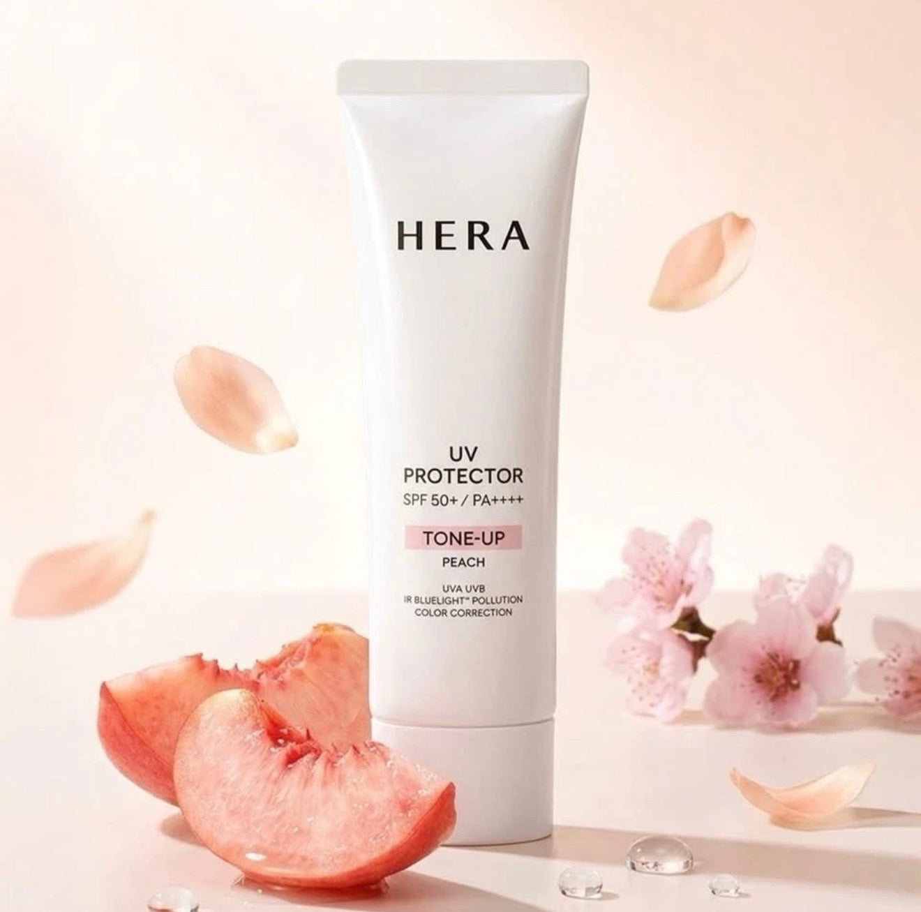 Hera UV Protector Tone-up Peach SPF 50+ Sunscreen