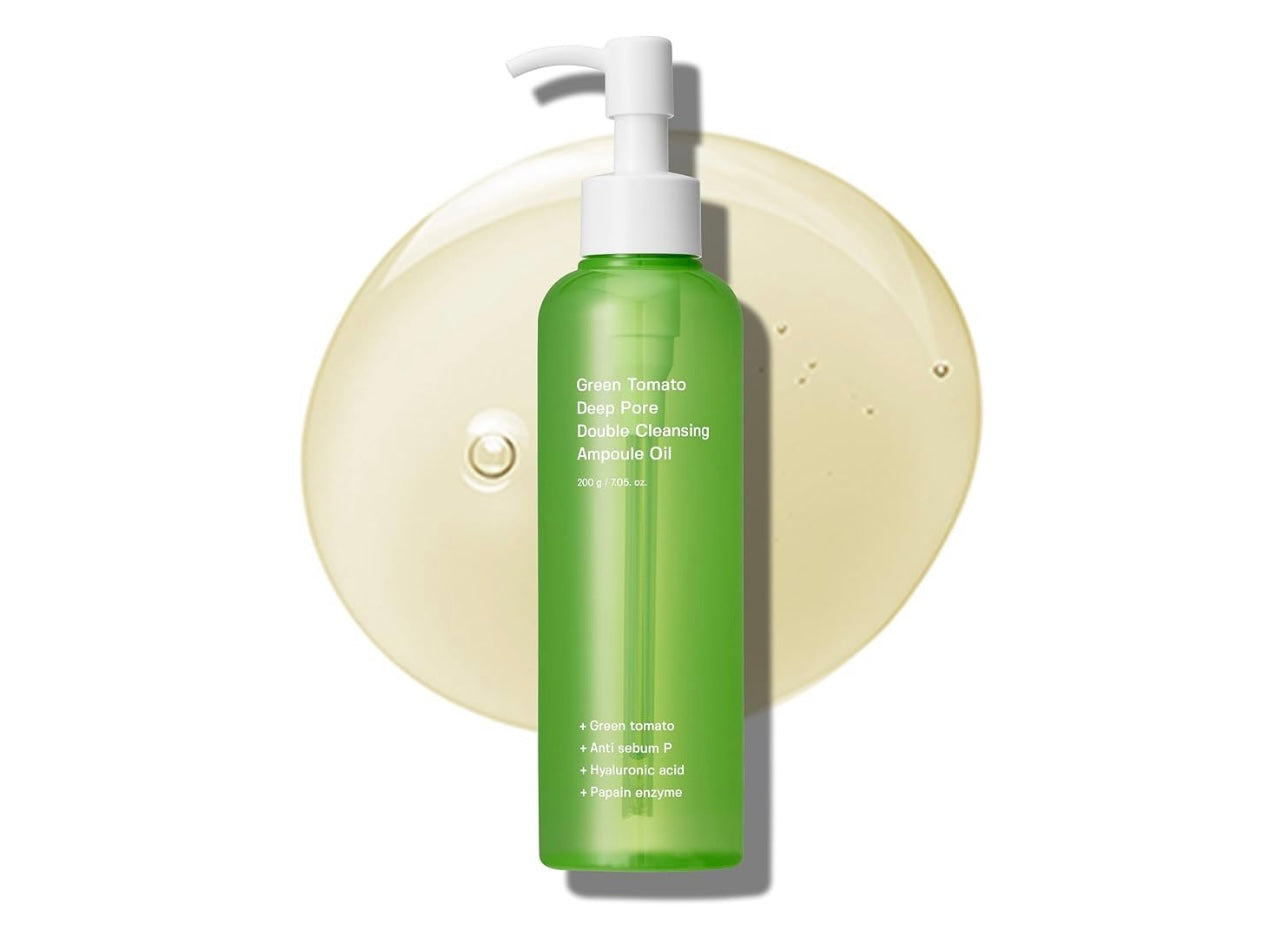 SUNGBOON EDITOR Green Tomato Deep Pore Double Cleansing Ampoule Oil