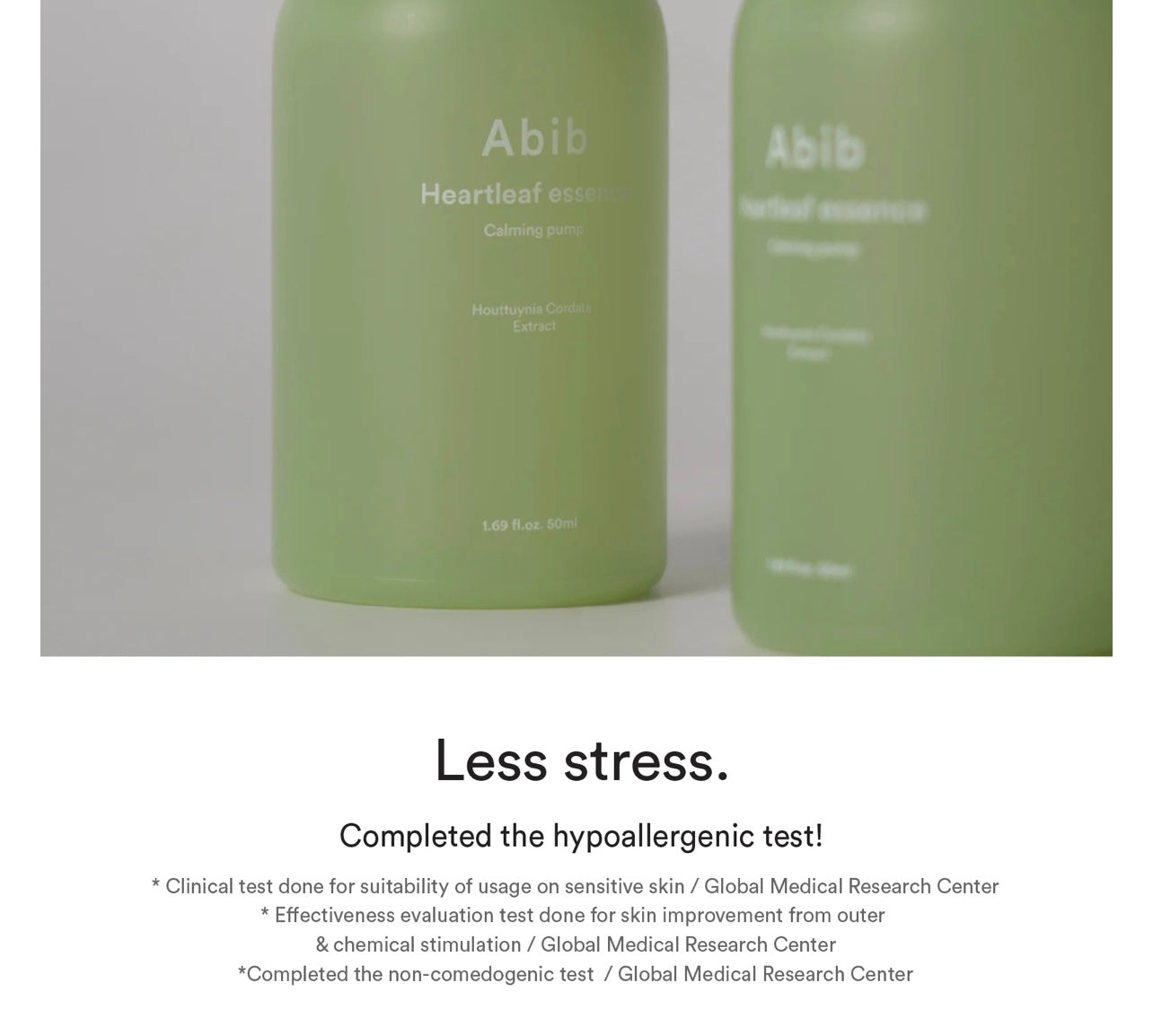 Abib Heartleaf essence Calming pump