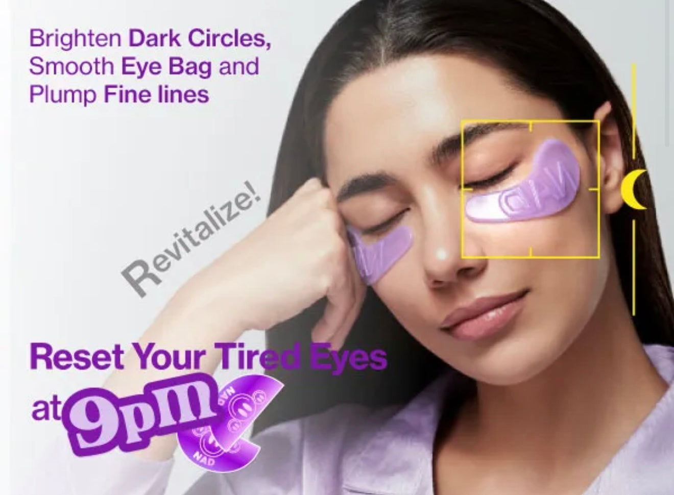 numbuzin No.9 NAD+ Collagen Under Eye Patches