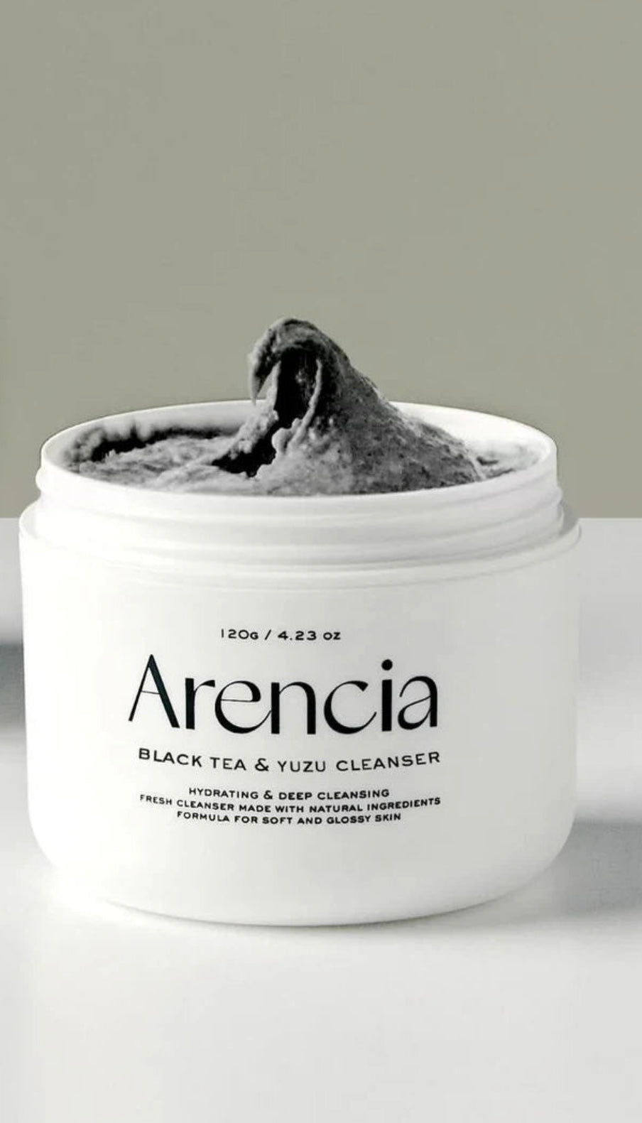 Arencia Fresh Black Tea & Yuzu Cleanser