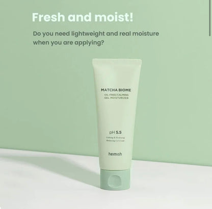 heimish Matcha Biome Oil-Free Calming Gel Moisturizer
