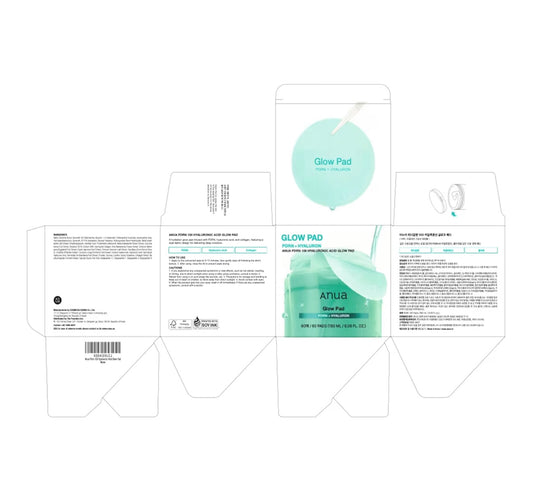 Anua PDRN 100 Hyaluronic Acid Glow Pad