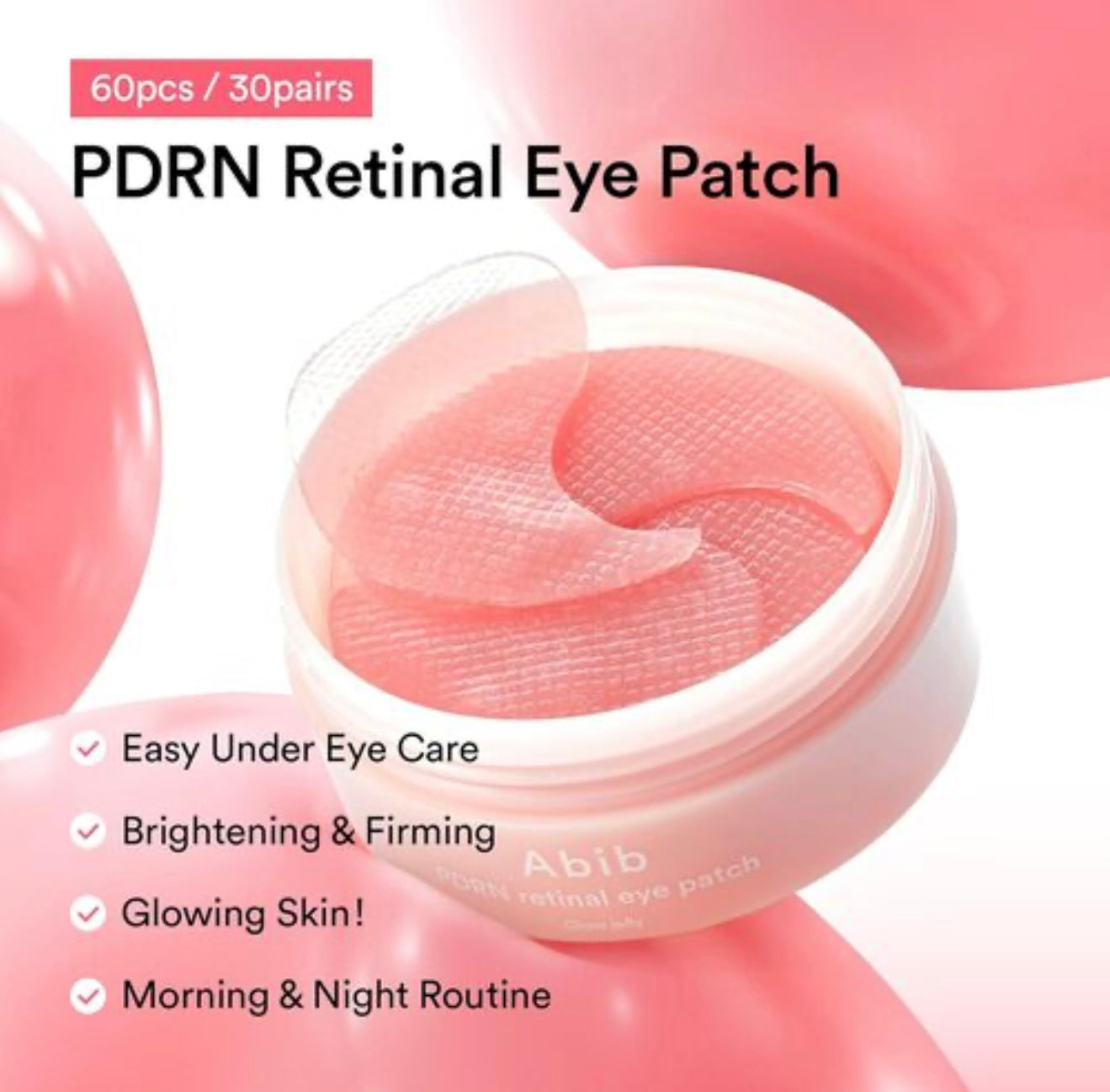 Abib PDRN Retinal Eye Patch Glow Jelly