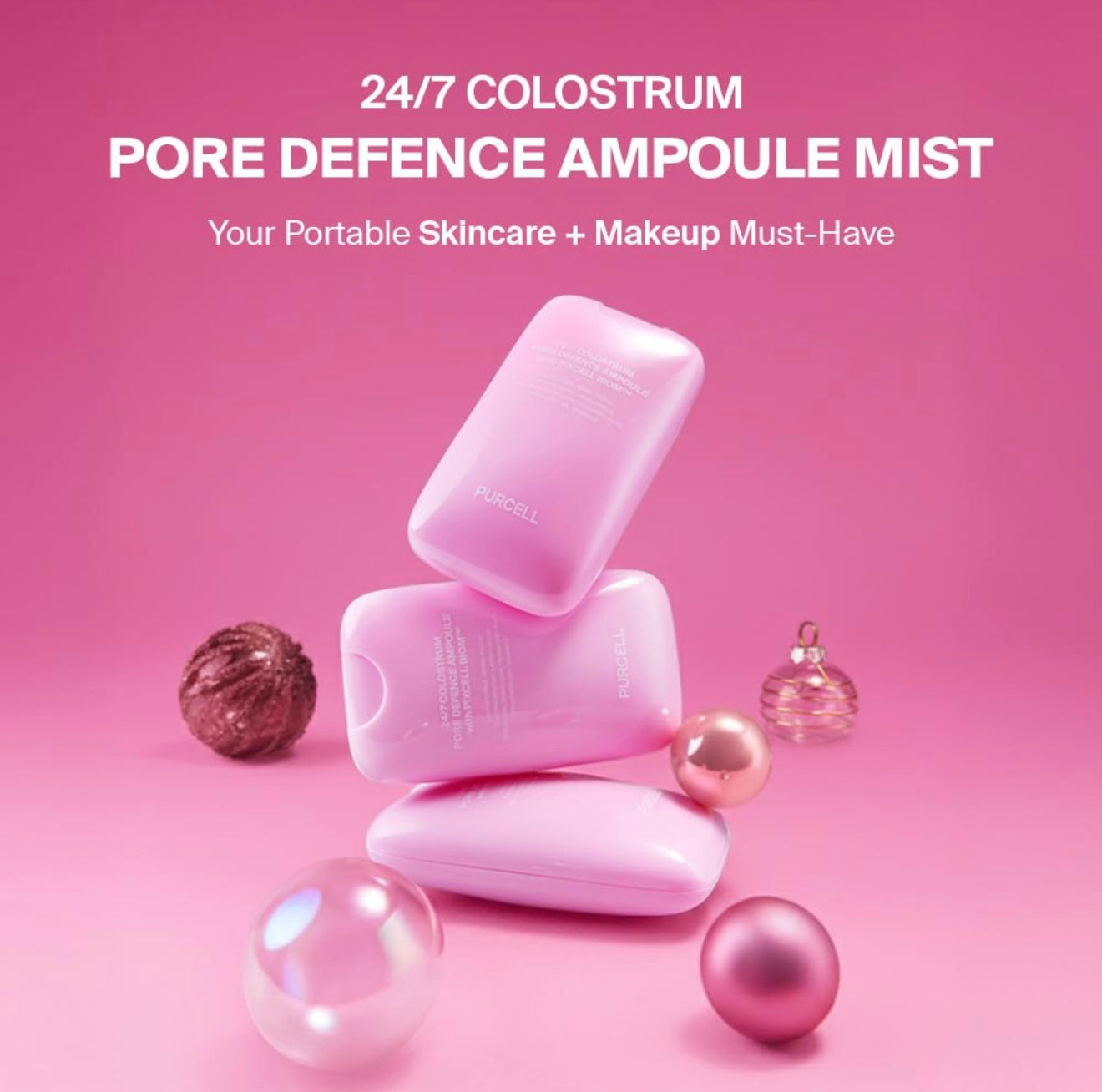 PURCELL 24/7 Colorstrum Pore Defence Ampoule with Pixcell Biom