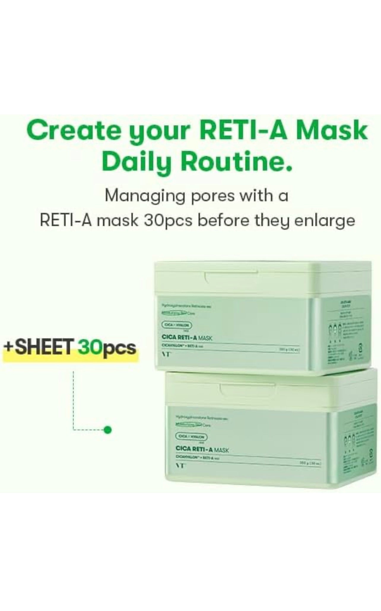 VT Cosmetics CICA Reti-A Mask