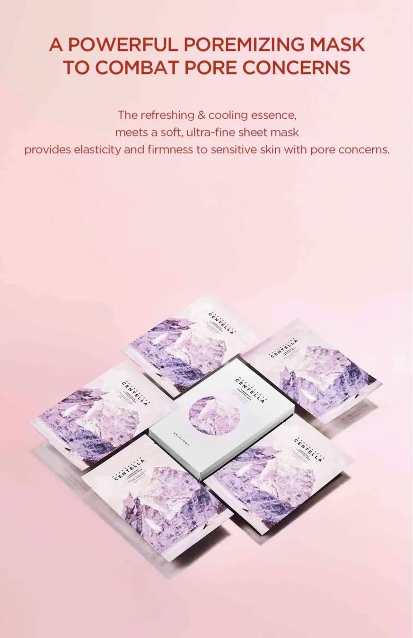 SKIN1004 Madagascar Centella Poremizing Clarifying Mask (5 sheets)