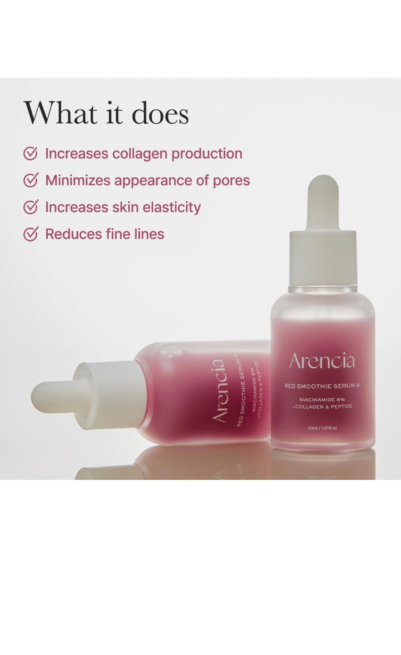 Arencia Red Smoothie Serum 8