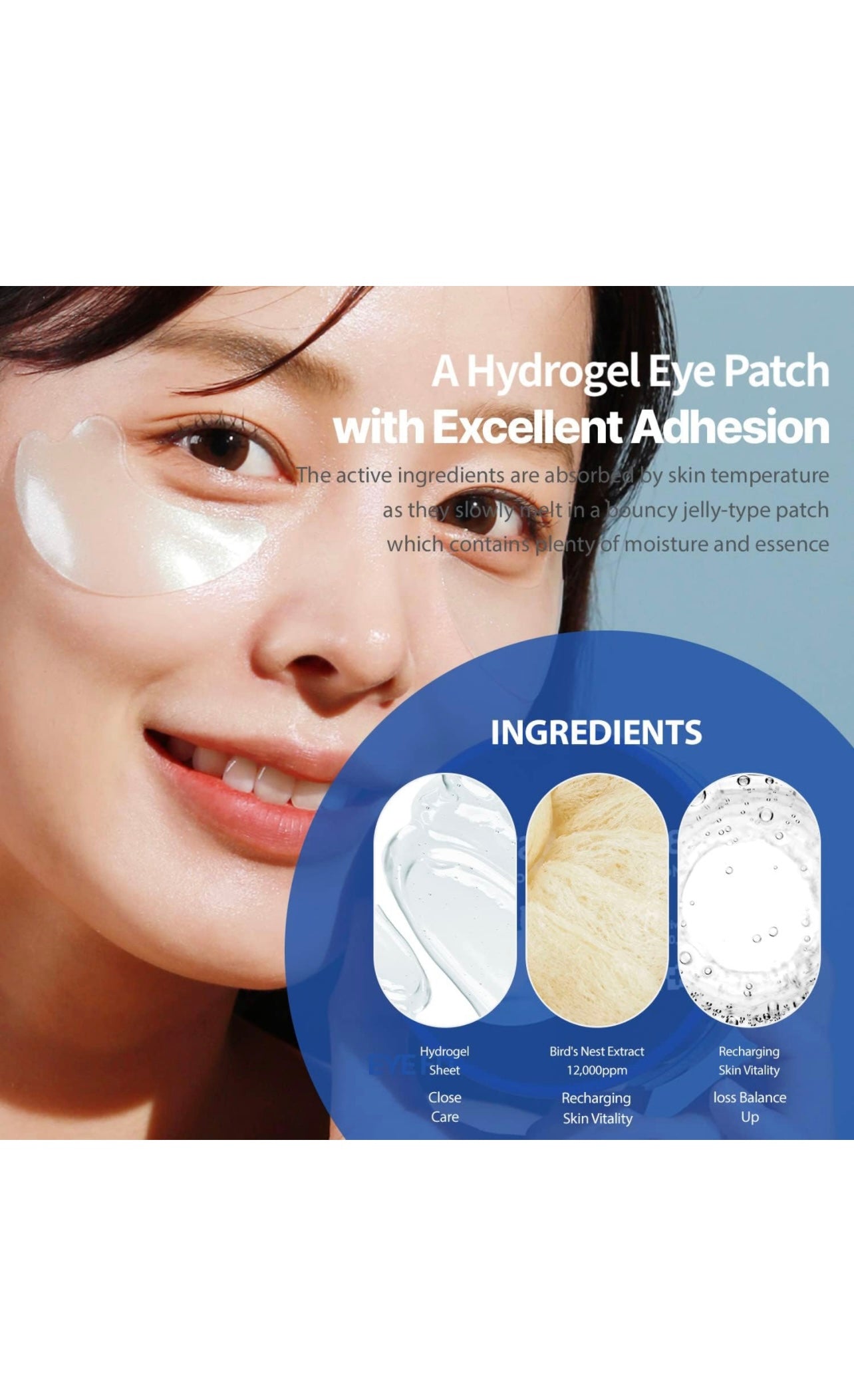 SNP - Bird's Nest Moisturizing Eye Patch