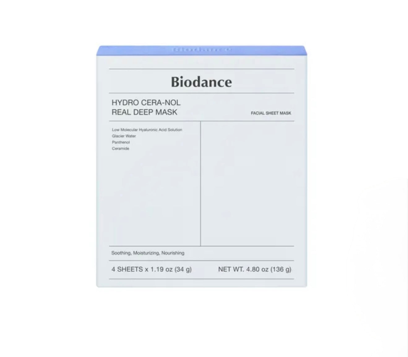 BIODANCE Hydro Cera-Nol Real Deep Mask