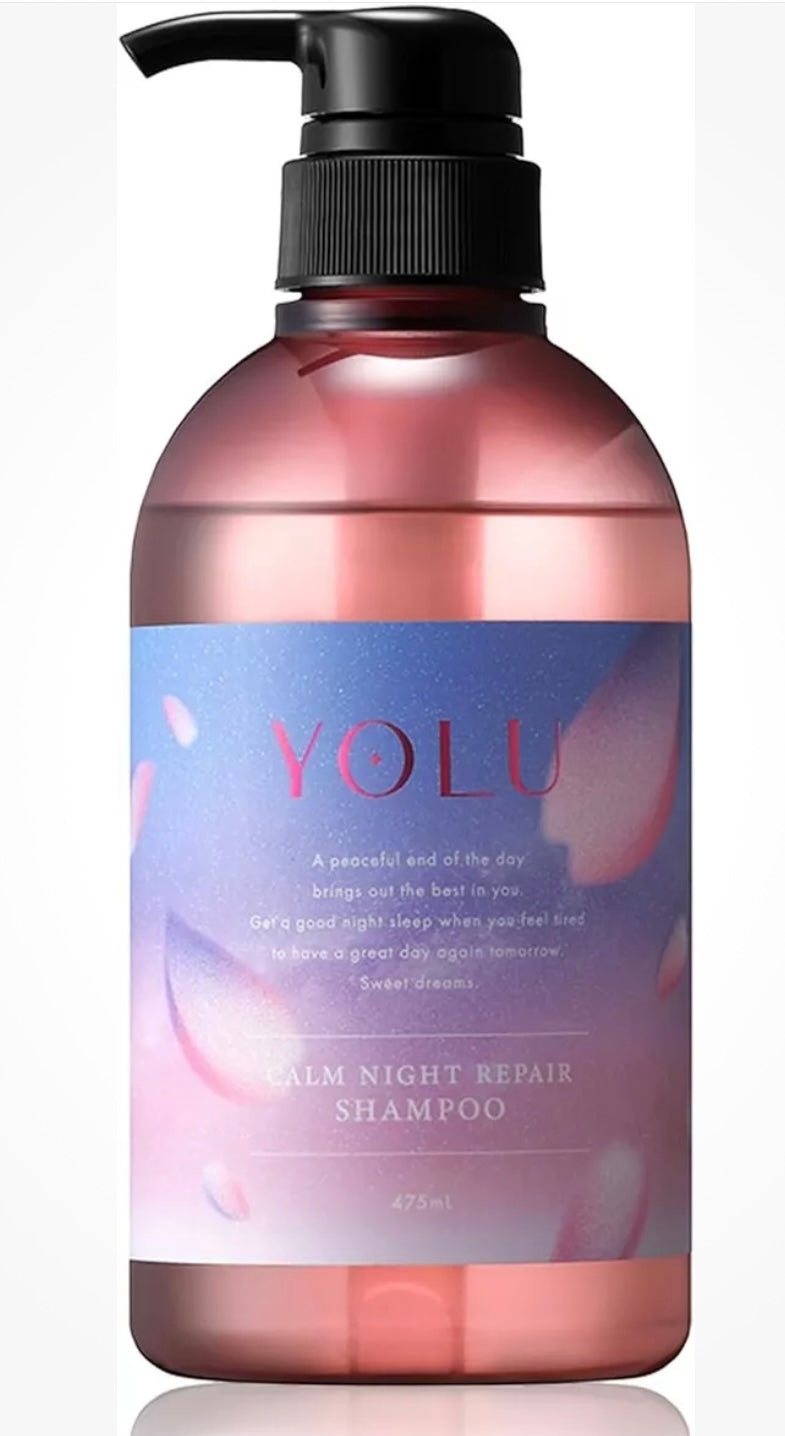 YOLU Calm Night Repair Shampoo (Sakura & Muguet Scent)