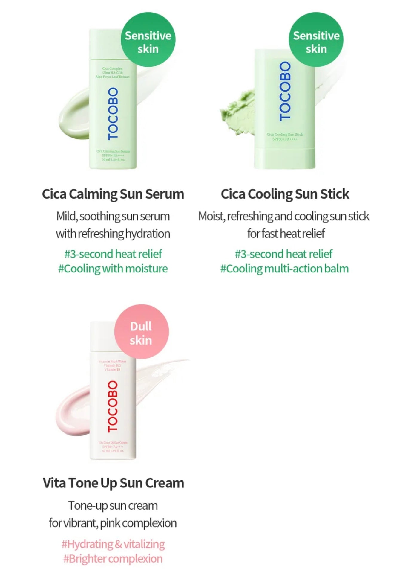 TOCOBO Vita Waterproof Sun Stick