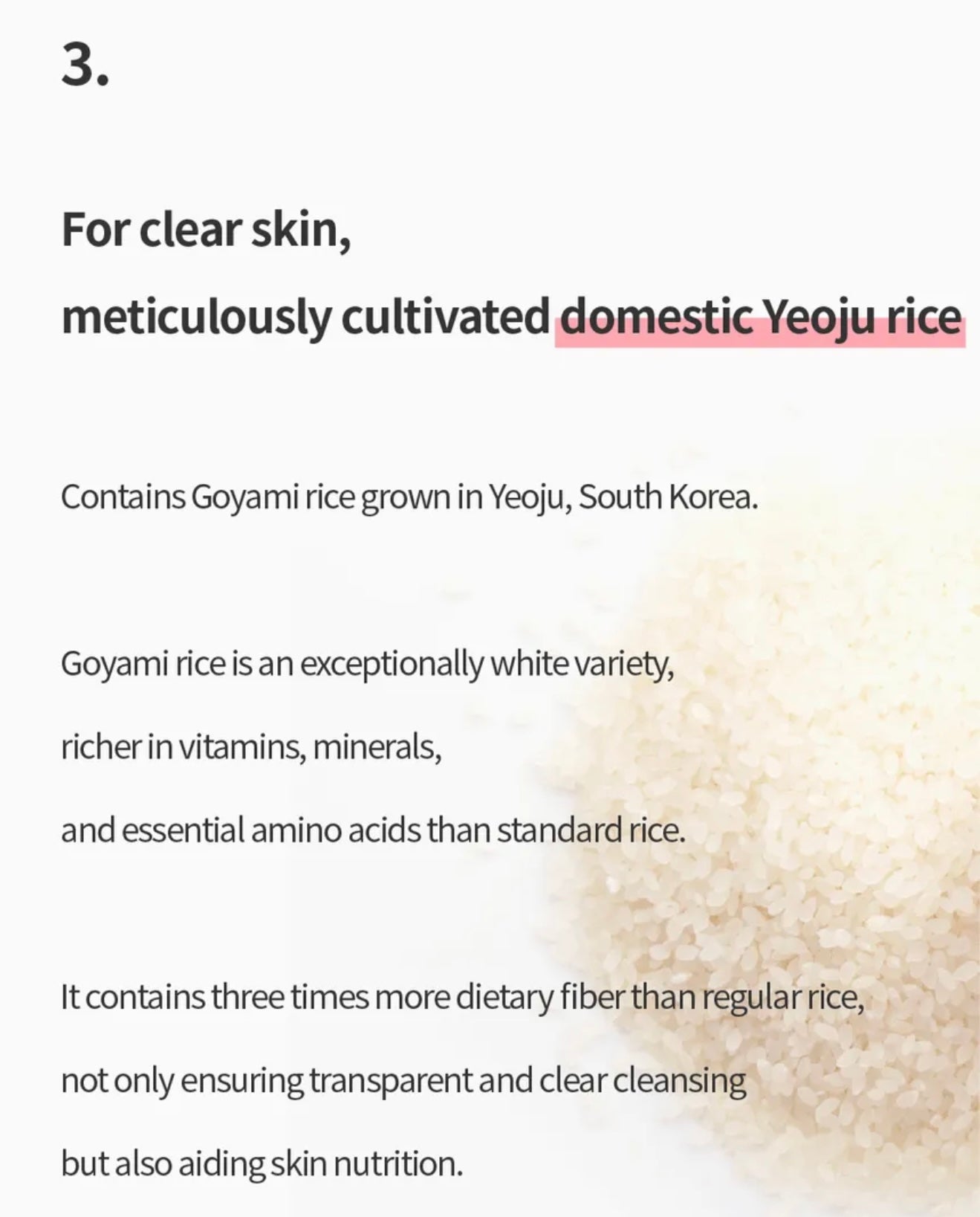 S.NATURE Aqua Rice Foam Cleanser