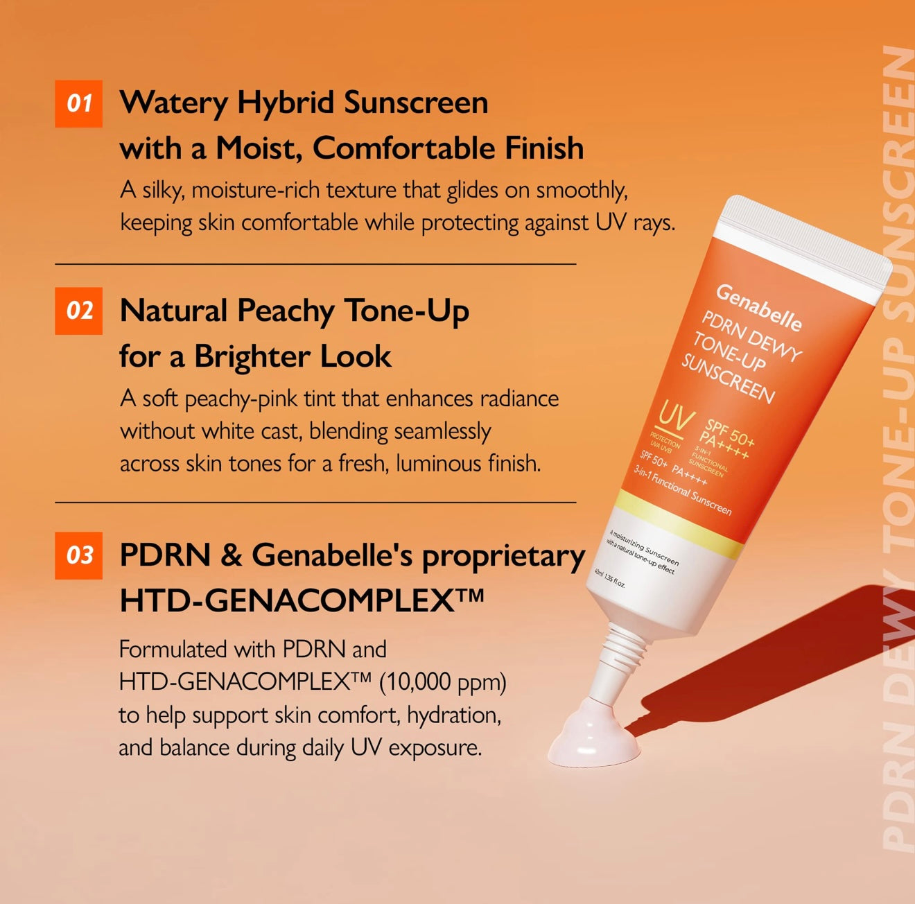 Genabelle PDRN Dewy Tone-Up Sunscreen