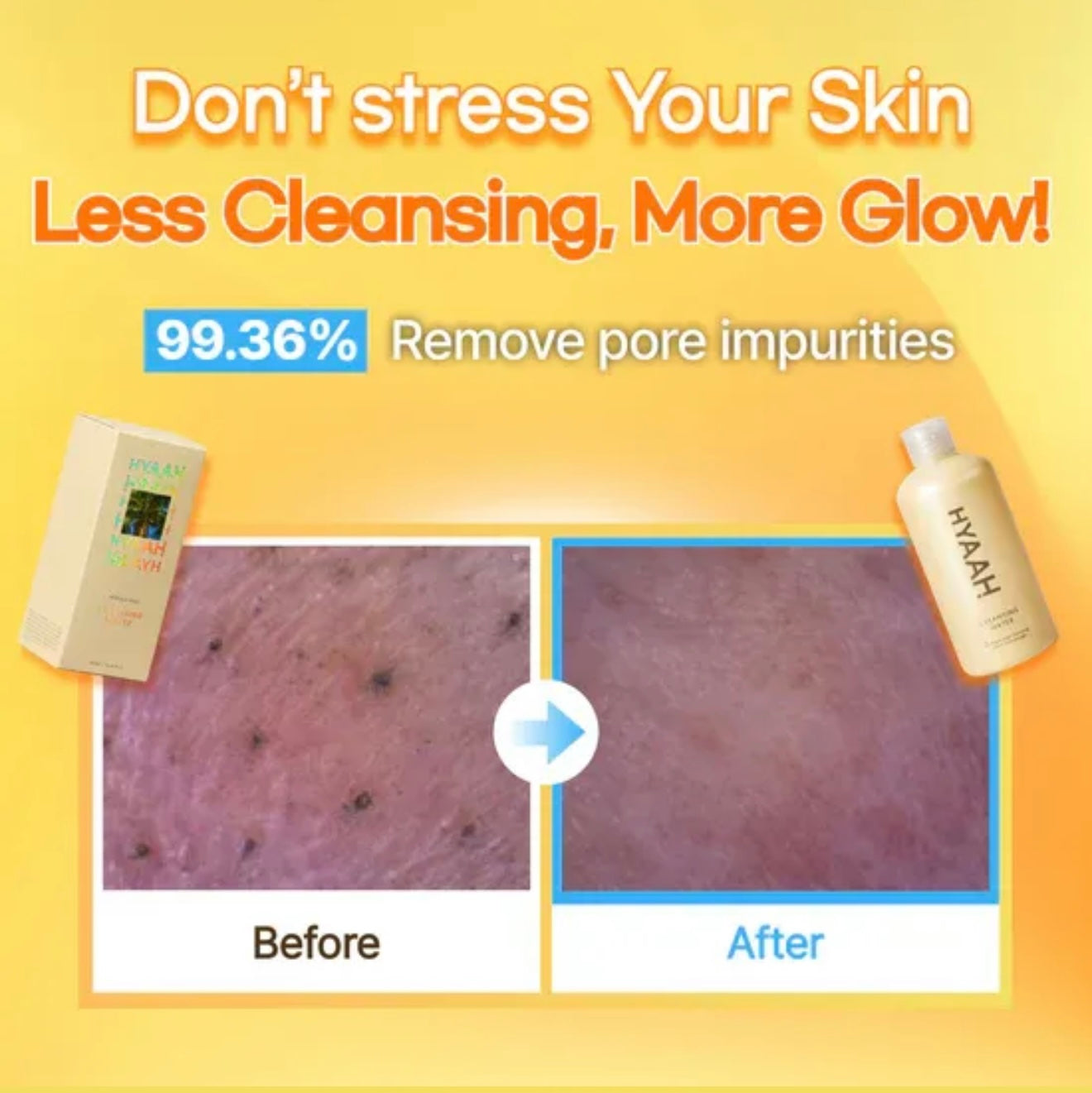 HYAAH Mild But Deep Cleansing Water 300mL