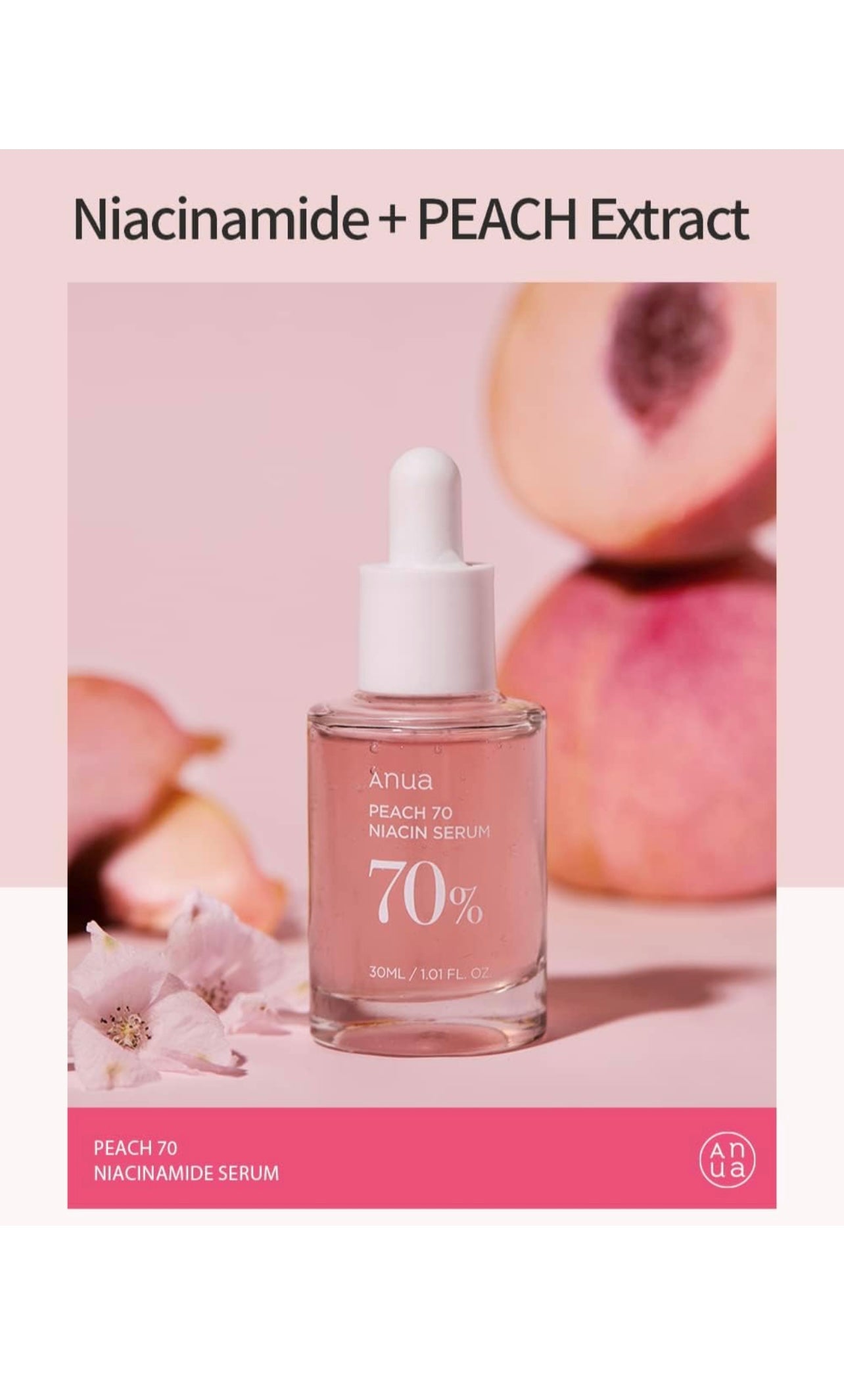 Anua Peach 70 Niacin Serum