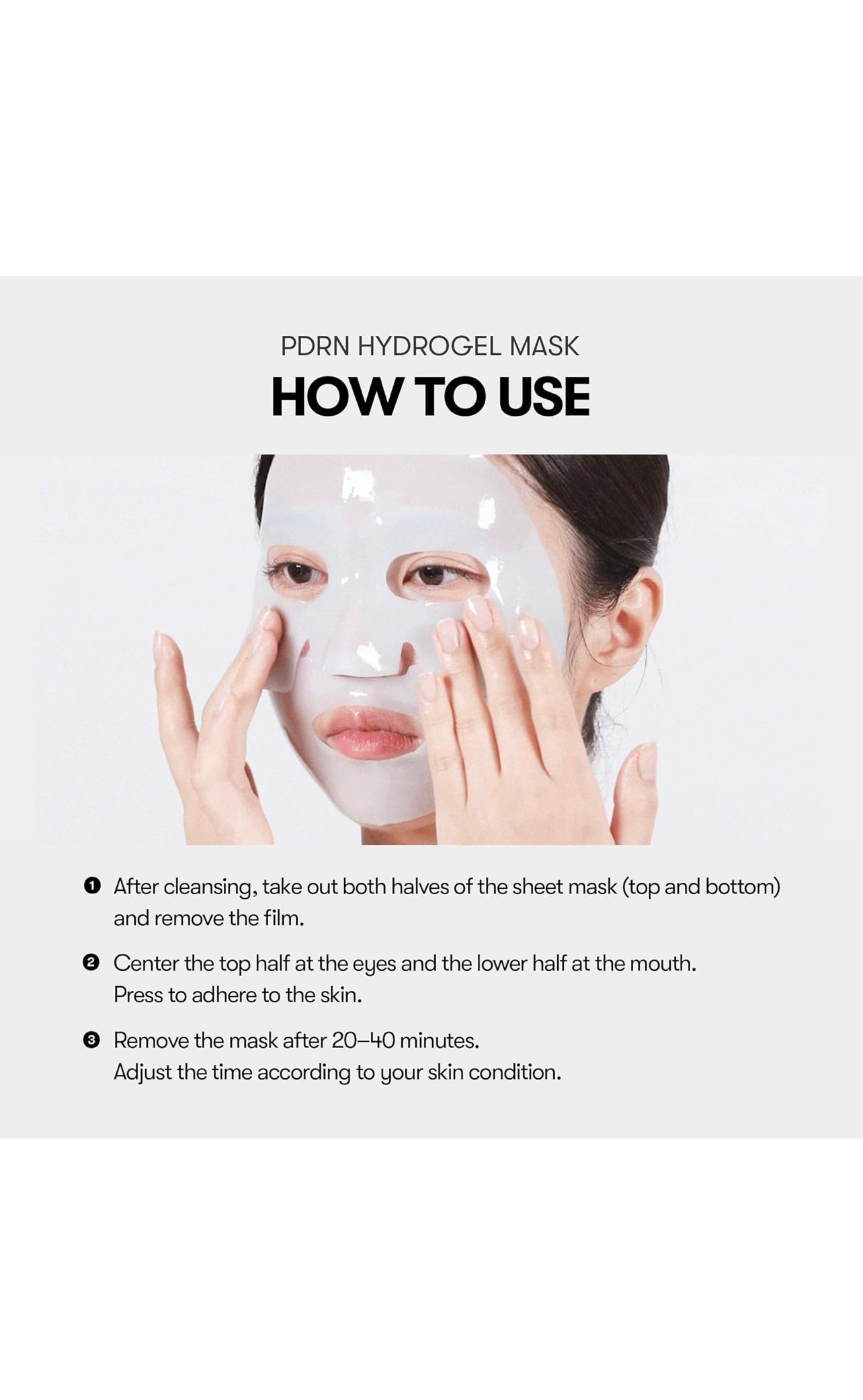 VT PDRN Hydrogel Mask 4 pcs